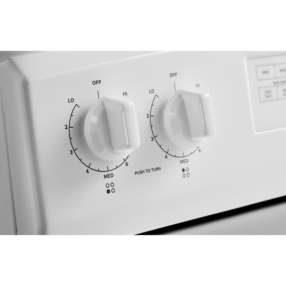 Amana 30 in. 4.8 cu. ft. Electric Range in White AMANA