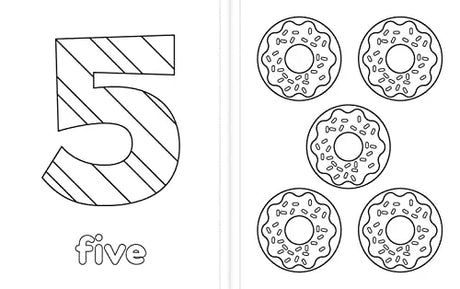 ABC & 123 Preschool Coloring Book: Thick and Perforated Pages Includes More Than 90 Fun Coloring Pages to help Learn the Alphabet & Numbers 1 to 20 (Start Little Learn Big Series) WoodArtSupply