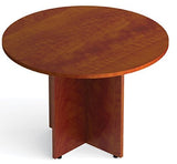 Offices to Go SL42R Round Conference Table American Dark Cherry Offices To Go