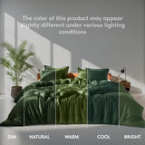 White Classic Dark Green Duvet Cover Queen Size, Microfiber Duvet Cover with Zipper, Duvet Cover Set with 2 Pillow Shams, Luxury Soft Comforter Cover Queen Size, 90 x 90 | Comforter Not Included White Classic