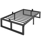 Yitong Angel Twin XL Size Bed Frame, 14 Inch Heavy Duty Support 3500 lbs Metal Platform, No Box Spring Needed/Noise Free/Non-Slip/Steel Slat Support/Easy Assembly Yitong Angel