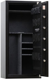 20 Long Gun Max Cap.- 1 Hr. Fire Protection Gun Safe- Blk- AMEGS5928-EMP Steelwater Gun Safes