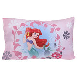 Disney Pretty Princess Toddler Bed, 4 Piece Set, Pink Disney