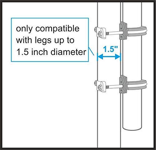 Machrus Upper Bounce Trampoline Safety Enclosure Set for 8 FT 10FT 12FT 13FT 14FT 15FT 16FT Frames - Includes Net, Poles & Hardware - Installs Inside Frame Upper Bounce
