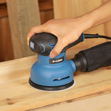 G LAXIA Orbital Sander，2.5Amp 5-inch Electric Sander with 15 piece Sanding Discs, 6 Variable Speed 6000-13000OPM and Dust Collection System for Sanding and Polishing G LAXIA