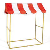 Fun Express Pop Up Canopy 4x4 Small Pop Up - Carnival Circus Tent Canopy for Event Vendor Booth & Food Stand | Portable Party Tent for Outdoor Backyard Celebrations, VBS & Festival Decorations Fun Express