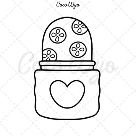 Glow Cosmetics: Coloring Book for Adults and Kids, Bold and Easy, Simple and Big Designs for Relaxation Featuring Cosmetic Items, Makeup, and Skincare Products (Bold & Easy Coloring) Coco Wyo LLC