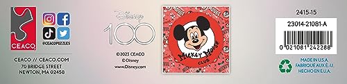 Ceaco - Disney's 100th Anniversary - Classic Moments - The Mickey Mouse Club - 500 Piece Jigsaw Puzzle Ceaco