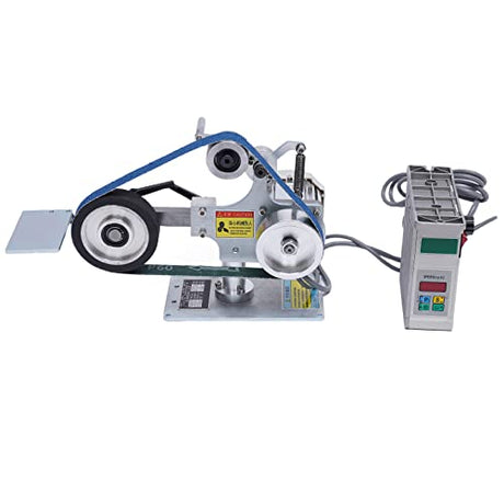 Abrasive Belt Machine 30'' x 1'' DIY Desktop Belt Sander Vertical Horizontal Belt Polisher Sharpener Grinder with Brushless Motor 550W Fixed Angle LIANDU-US