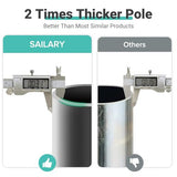 Heavy Duty 10 X 20 Ft Easy to Assemble Metal Car Canopy Shelter with Reinforced Steel Cables, Outdoor Portable Garage for Car, Boat Tent, Green SAILARY