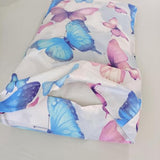 SDIII 3PCS Colorful Butterfly Comforter Set Full, Soft Microfiber Lightweight Full Butterfly Comforter, Butterflies Bedding for Girls Boys Kids Teens SDIII