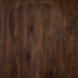 Signature Design by Ashley Valebeck Casual Rustic Counter Height Bar Stool with Contoured Seat and Footrest, Set of 2, Wood, 24" High, Black & Dark Brown Signature Design by Ashley