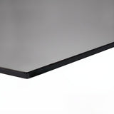 KWOKING Modern Wooden Bookcase with Glass Doors - 8 Shelves and 2 Drawer Storage Solution KWOKING