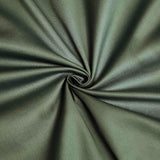 Olive Green Cotton Duvet Cover Set Queen 100% Long-Staple Cotton Sateen Bedding Set, Soft Breathable Smooth Organic Pure Cotton Plain Comforter Cover, Luxury Minimalist Bedroom Decor for All Season YASMENG