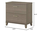 Bush Somerset Lateral File Cabinet, Ash Gray (WC81680) Bush Business Furniture