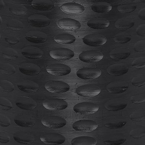 SIMPLIHOME Boyd SOLID MANGO WOOD 13 inch Wide Round Contemporary Wooden Accent Table in Black, Fully Assembled, for the Living Room and Bedroom SIMPLIHOME