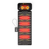 DOPICT Massage Mat, Detachable Neck Massager, Full Body Vibration Heating, Massage Pad with 10 Vibrating Motors and 9 Speed Settings for Home Office Use, Gift for Men Women Parents Christmas,Black DOPICT