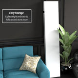 Red Lantern Do It Yourself Blank Canvas Room Divider, 7 Foot - 5 Panels Red Lantern