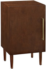 Crosley Furniture Everett Record Player Stand with Storage for Vinyl Records, Mahogany Crosley