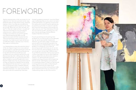 Abstract Painting: 20 projects and creative techniques in acrylic & mixed media Search Press