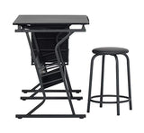 SD STUDIO DESIGNS Eclipse Craft Center in Black / Black 13365 SD STUDIO DESIGNS