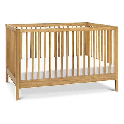 DaVinci Birdie 3-in-1 Convertible Crib, Honey, Easy Assemble, Greenguard Gold Certified