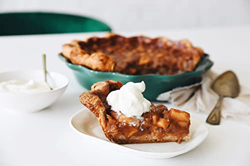 Le Creuset Stoneware Heritage Pie Dish, 9", Peche Le Creuset