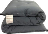 D&D Futon Furniture Gray Traditional Japanese Floor Rolling Mattress 80 x 30 x 3, Shikifuton Cotton Batting, Foam, Polyester Fiber Batting D&D Futon Furniture