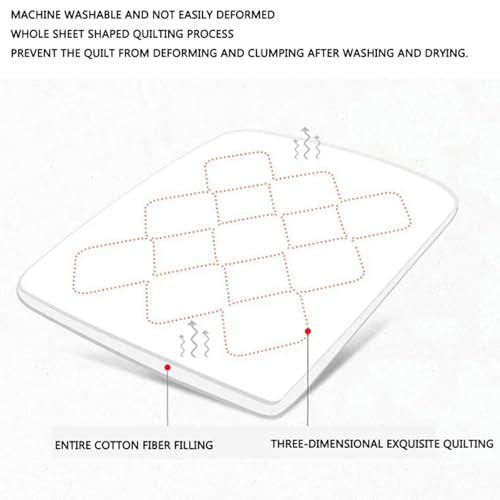 RDIAYDN Lightweight Summer Duvet, Single Summer Duvet, Thin and Light, Soft and Breathable Quilt for Double Bed, Quilted Machine Washable (F, 200 x 230 cm) RDIAYDN