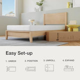 Novilla Twin Mattress for Kids, 5 Inch Twin Bed Mattresses in a Box, Gel Memory Foam Mattresses for Cooling Night Sleep, Pressure Relief, CertiPUR-US Certified Novilla