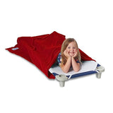 ROLLEE POLLEE Northwest Red Fleece Sleeping Blanket for Kids - Super Soft Anti-Pill Blanket, Single - Cozy Nap Time Solution for Children Cot, 36" x 48" ROLLEE POLLEE