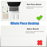 Whole Piece Standing Desk with Wheels Adjustable Height- Mobile Stand up Desk with Lockable Casters, Portable Sit Stand Desks Electric for Home & Office Workstation iWkstation