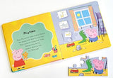 Peppa Pig My First Puzzle Book - Jigsaw Puzzles for kids, 10-page board book, 5 puzzles to enjoy Phidal