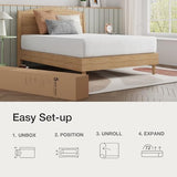 Novilla Full Size Mattress, 8 Inch Full Size Mattress in a Box, Gel Memory Foam Mattresses with Comfort Foam for Cooling Night Sleep, Pressure Relief, CertiPUR-US Certified Novilla