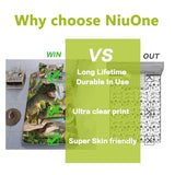 NiuOne Dinosaurs Bed Sheets Twin for Boys,3D Realistic Dinosaur Green Fitted Sheets Set Ancient Jungle Dinosaur Bed Sheet Kids Soft Microfiber Bedding Sheets Set,Twin Size(2pc) NiuOne