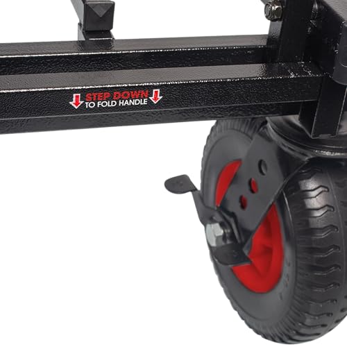 Gator Frameworks All-Terrain Folding Multi-Utility Cart with 30-52” Extension & 500 lbs. Load Capacity (GFW-UTL-CART52AT) Gator Frameworks