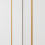 Timechee Almirah for Clothes, Storage Wardrobe Closet Cabinet, Clothes Closet with Metal Hanging Rod, 4 Shelves and Sliding Doors for Bedroom, Natural + White (21.4" D x 47.2" W x 69.7" H) Timechee