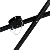 Hathaway Sure Shot Dual Electronic Basketball Arcade Game with Electronic Digital Scoring and Timer, Easy Folding for Storage, 4 Balls and 2 Nets, Black/Orange Hathaway