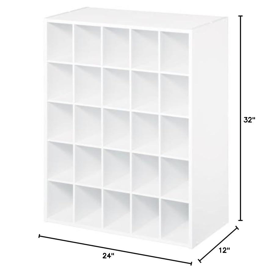 ClosetMaid 8506 25-Cube Organizer, White ClosetMaid