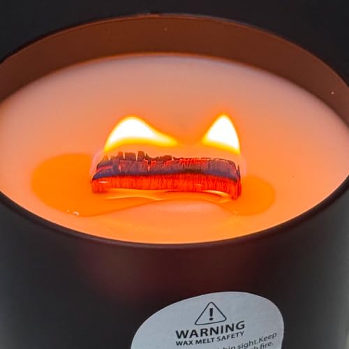 Extra Wide Wooden Wicks 3cm Wide Candle Wicks 5.1 X 1.2 Inch Natural Candle Wood Wicks with Stand Candle Cores for DIY Candle Making Craft（50pcs ）(Use Two Wicks) Phinicco