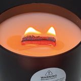 Extra Wide Wooden Wicks 3cm Wide Candle Wicks 5.1 X 1.2 Inch Natural Candle Wood Wicks with Stand Candle Cores for DIY Candle Making Craft（50pcs ）(Use Two Wicks) Phinicco