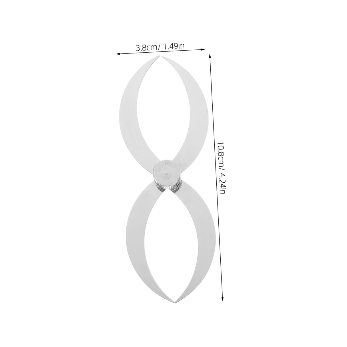 Hemobllo Double Ended Woodturning Calipers Stainless Steel Thickness Gauge for Accurate Measurement of Inner Outer Essential Tool for Woodworking Projects Hemobllo