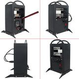 D9A91 8 Ton Portable Hydraulic Heat Press Machine 2.8 x 4.7 Inch Dual Heating Plate, Auto Temperature Adjustment Heat Press D9A91