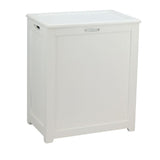 Oceanstar RH5513WHITE Storage Laundry Hamper, White Oceanstar