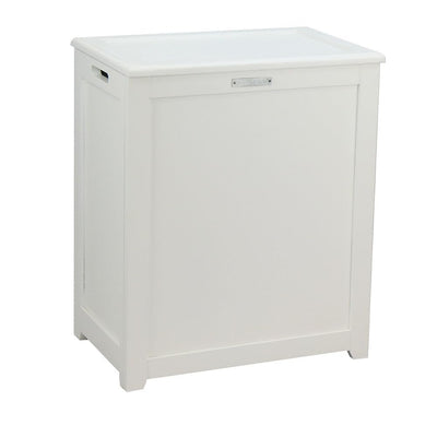 Oceanstar RH5513WHITE Storage Laundry Hamper, White