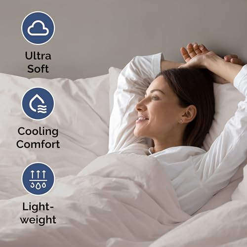 Air Mattress Sheet Set for Twin Size - 3 Piece Breathable & Cooling Sheets w/Extra Deep Pockets - Fits Inflatable & Blow Up Air Mattresses Up to 24 Inches Thick - Soft and Wrinkle Free - Light Grey CGK Unlimited