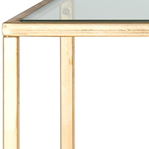 Safavieh Home Collection Inga Gold Console Table SAFAVIEH