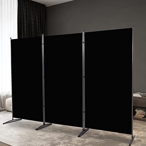 Room Divider Folding Privacy Screens, Portable Room Divider Panel 3 Panel Partition Room Dividers Screen Freestanding Room Partitions and Dividers Fabric Dividers for Room Separation YASRKML