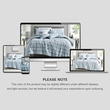 ESCA 3-Piece Alley Animal Print Gray Bedspread Set King Size Tiger Quilt ESCA