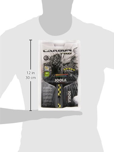 JOOLA Carbon Pro Professional Ping Pong Paddle - Racket with Carbonwood Technology & Red/Black JOOLA 4 You Rubber - Table Tennis Racket Designed for Speed JOOLA